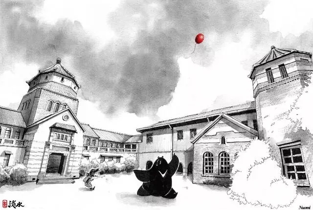 賞析:呆萌的臺灣建筑畫