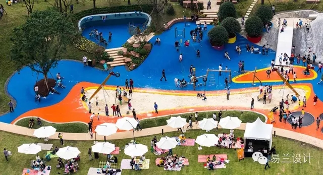 ECOLAND易蘭：成都麓湖紅石公園景觀設計