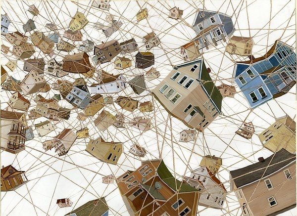 圖片賞析：Amy Casey懸掛的城市