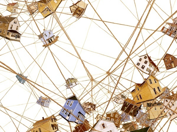 圖片賞析：Amy Casey懸掛的城市