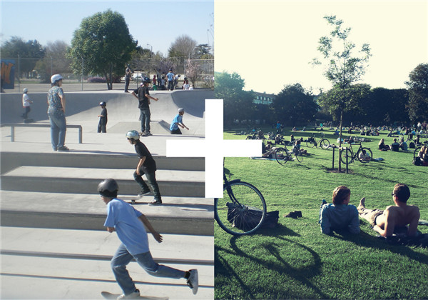 LEMVIG滑板公園:體化的滑板公園與城市公園