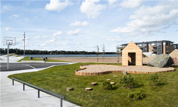 LEMVIG滑板公園:體化的滑板公園與城市公園