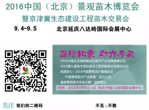 延慶著力保障2016北京苗木博覽會(huì)順利舉行