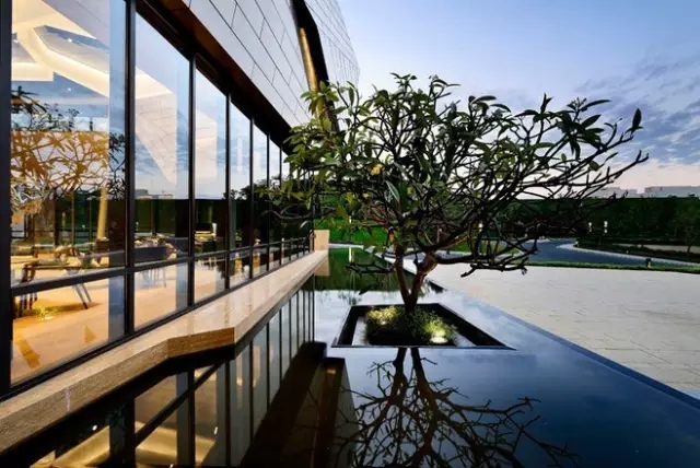 水在景觀設計中的應用