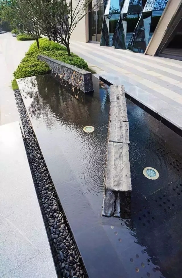 水在景觀設計中的應用