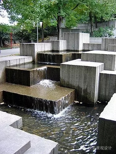 水在景觀設計中的應用