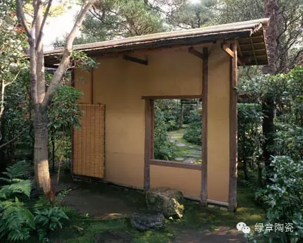 具有東方藝術的茶庭造園藝術