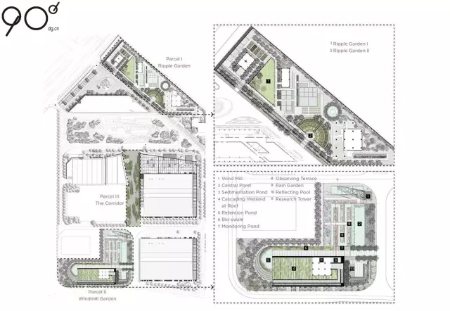 低維護生態園區：萬科研究中心
