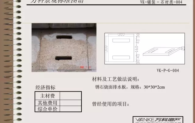 萬科景觀標準鋪裝類圖譜