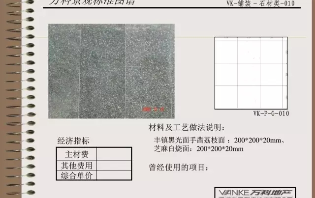 萬科景觀標準鋪裝類圖譜