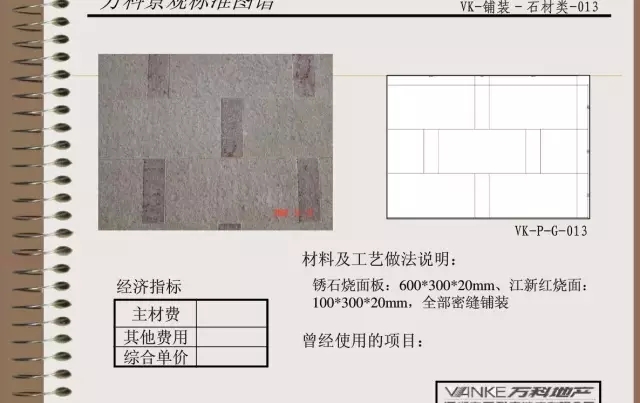 萬科景觀標準鋪裝類圖譜