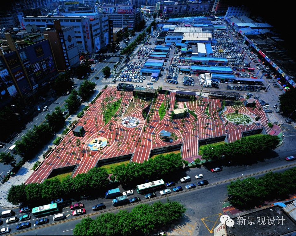 廣場案例:深圳松崗中心廣場