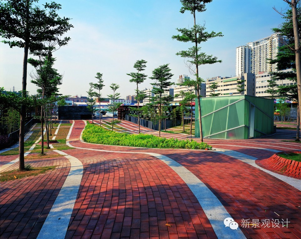 廣場案例:深圳松崗中心廣場