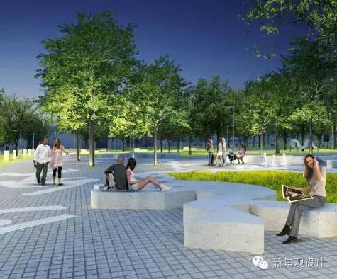 廣場景觀案例:匈牙利Kossuth公園廣場