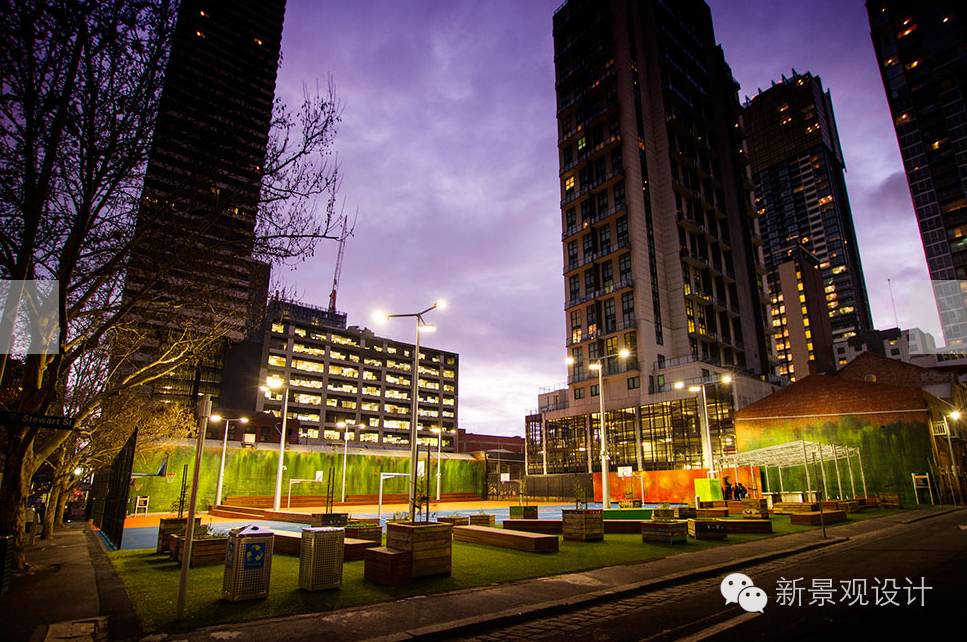 廣場設計案例:墨爾本城市廣場景觀設計