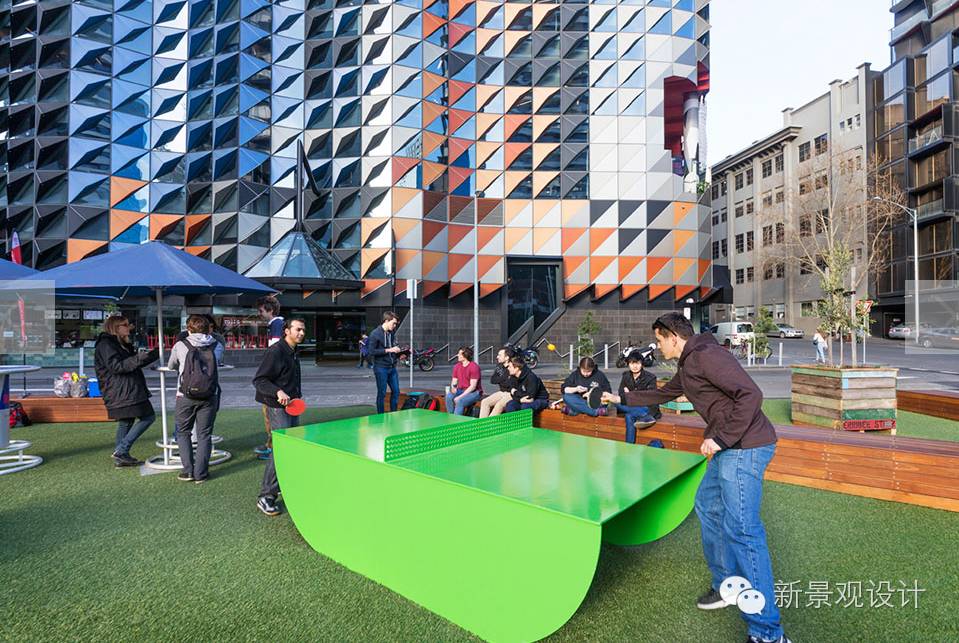 廣場設計案例:墨爾本城市廣場景觀設計