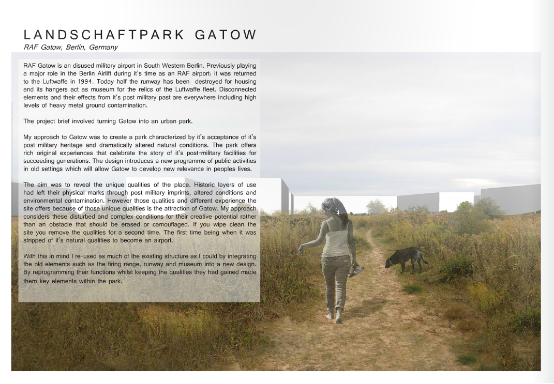 如何自己準備一套申請留學的景觀作品集?(上)