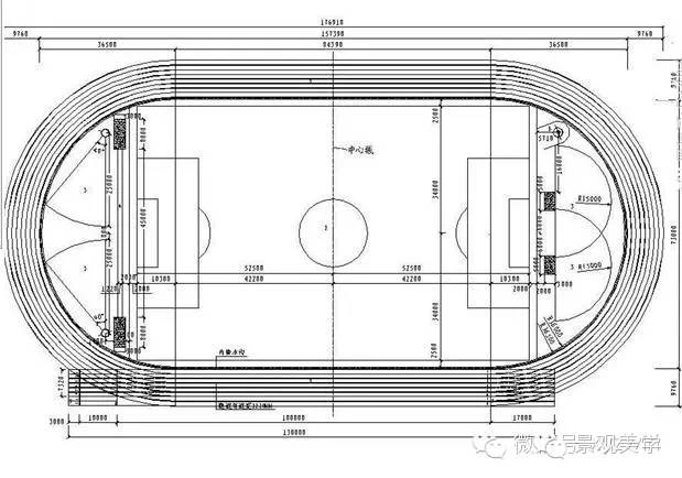 景觀設(shè)計規(guī)范 ? 常用室外運動場地標(biāo)準(zhǔn)尺寸