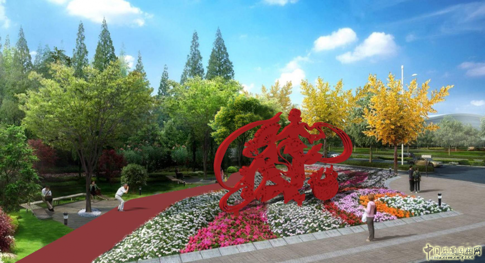 2016園冶杯專業獎參賽項目: 懷遠縣S307道路園林景觀工程設計