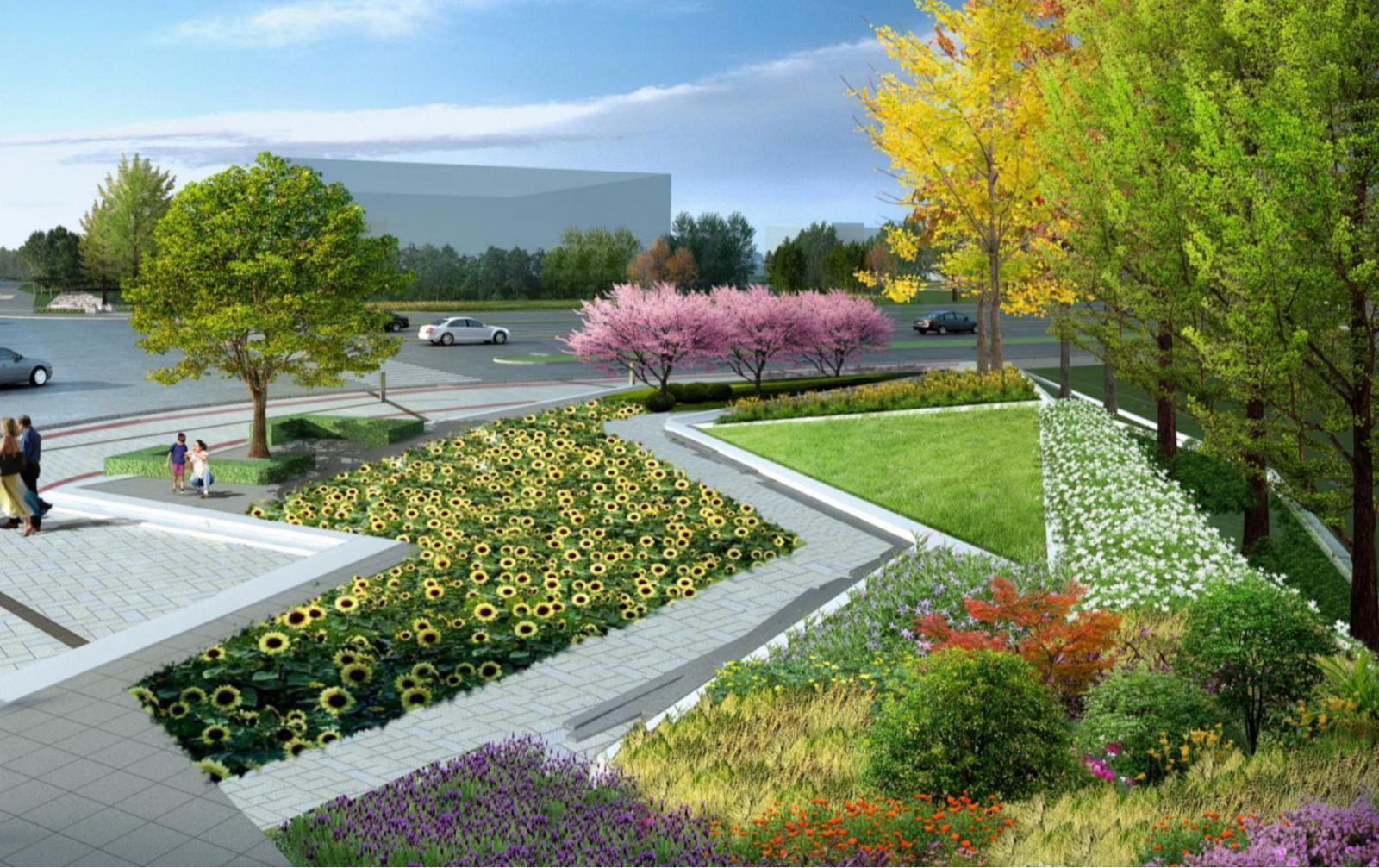 2016園冶杯專業獎參賽項目: 懷遠縣S307道路園林景觀工程設計