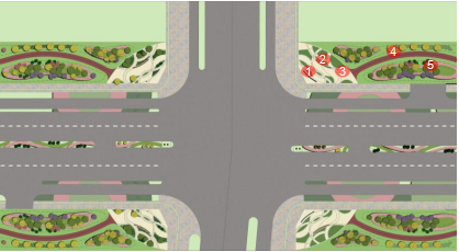 2016園冶杯專業獎參賽項目: 懷遠縣S307道路園林景觀工程設計