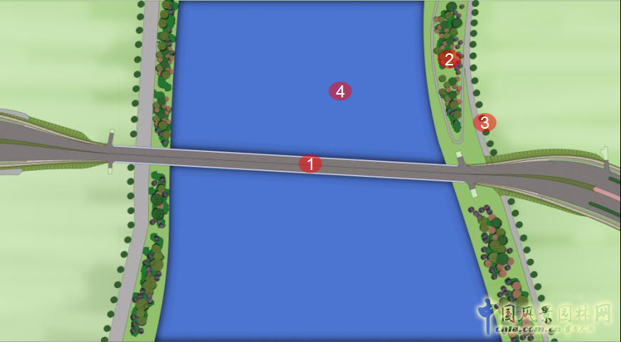 2016園冶杯專業獎參賽項目: 懷遠縣S307道路園林景觀工程設計