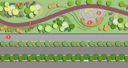 2016園冶杯專業獎參賽項目: 懷遠縣S307道路園林景觀工程設計