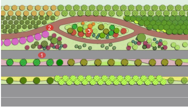 2016園冶杯專業獎參賽項目: 懷遠縣S307道路園林景觀工程設計