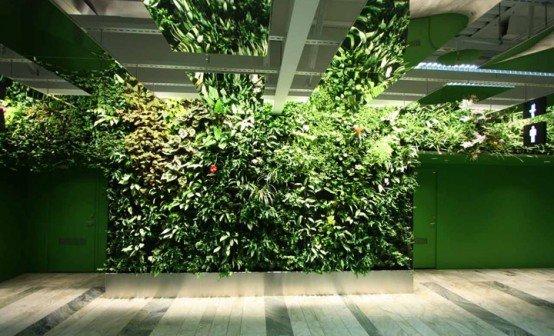 10個超酷的室內垂直花園設計