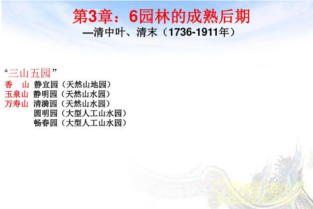 中外園林史知識重點(中)