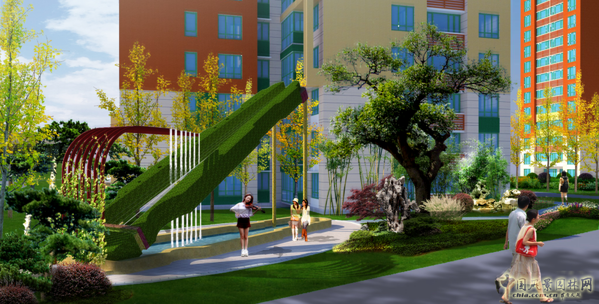 2016園冶杯：“今日草橋”居住區景觀規劃設計