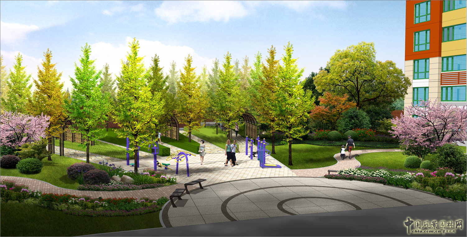 2016園冶杯:“今日草橋”居住區景觀規劃設計