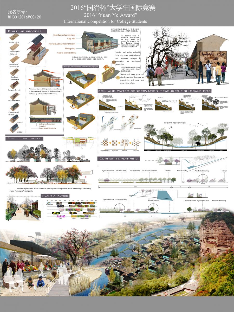 2016“園冶杯”大學生國際競賽主題組文化景觀一等獎獲獎名單公示
