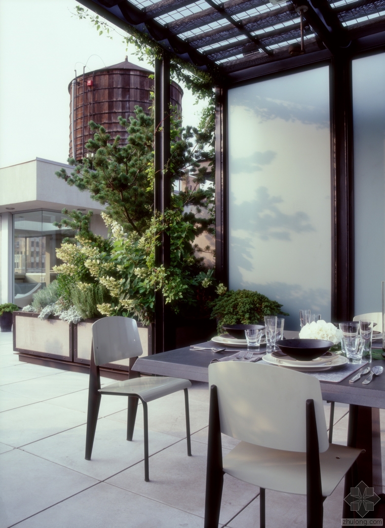 紐約曼哈頓屋頂露臺