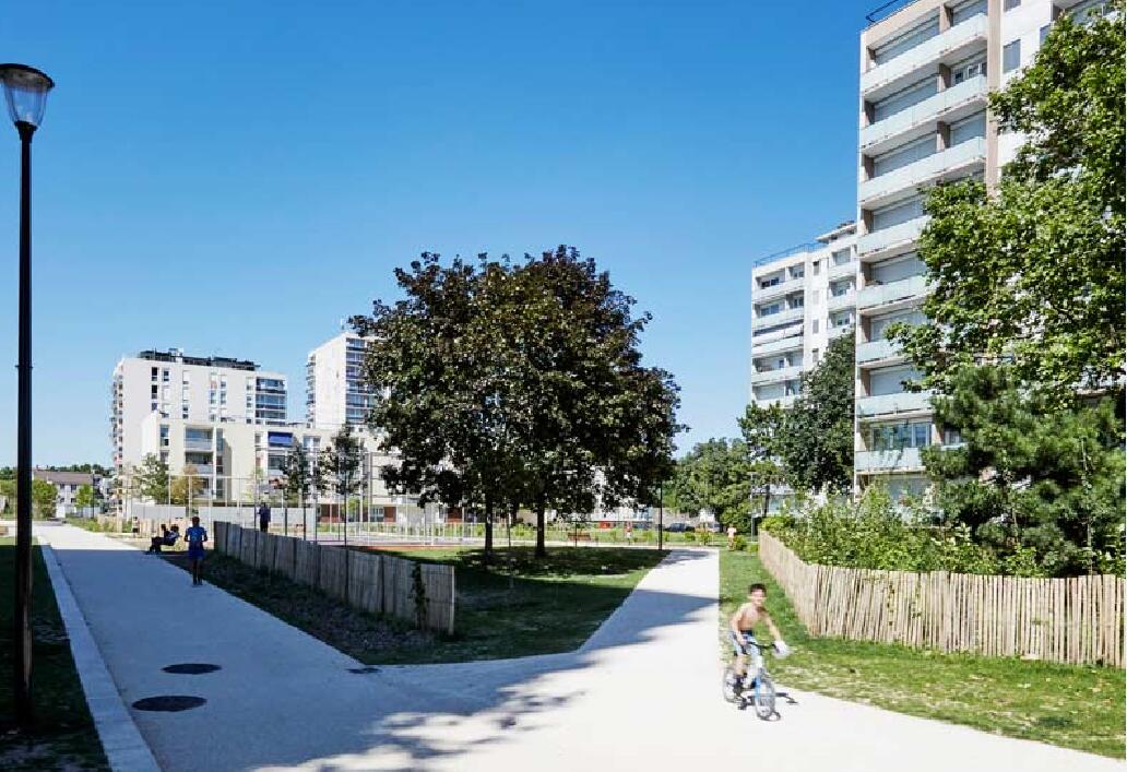 法國阿爾福維爾集團社區線性公園