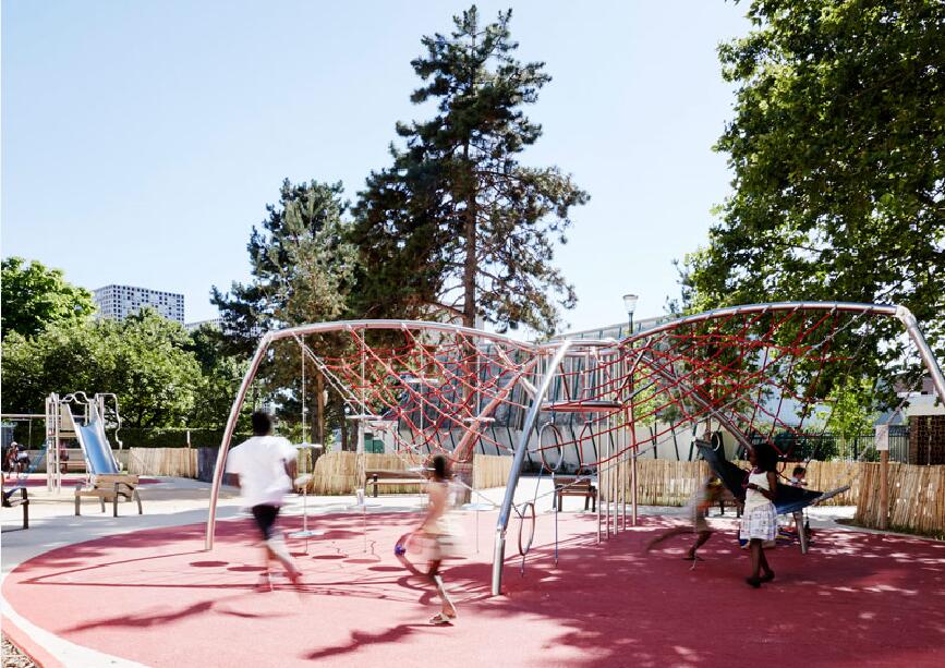 法國阿爾福維爾集團社區線性公園