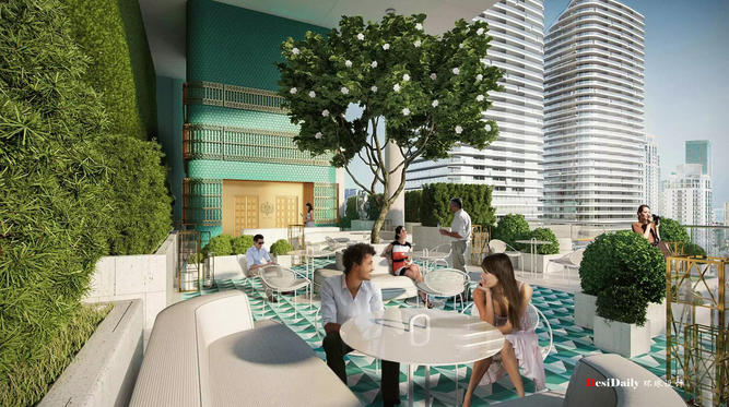 360°環(huán)形大陽臺的極致奢華海景公寓