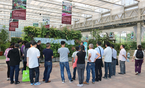 深入企業共話園林發展——風景園林部落一行參觀考察西湖山莊項目