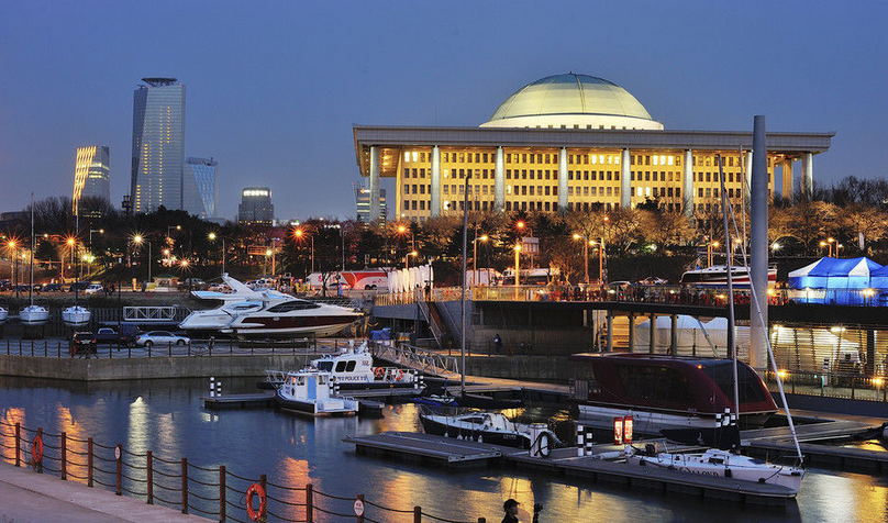 韓國最貴的公園-汝矣島漢江公園