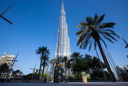 迪拜推出城市字體 把它們變成一道城市風(fēng)景