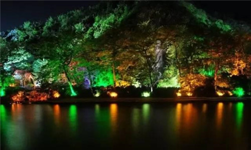 景觀照明中，植物的運用竟如此講究