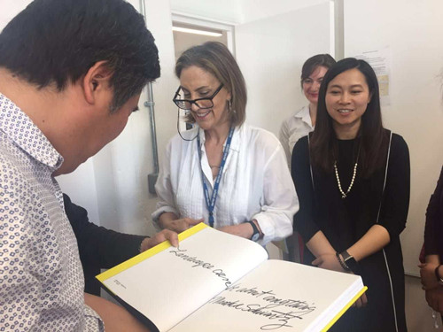 英國游學(xué)考察結(jié)束 與景觀對話與名家交流