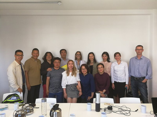 英國游學(xué)考察結(jié)束 與景觀對話與名家交流