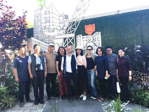 英國(guó)游學(xué)考察結(jié)束 與景觀對(duì)話與名家交流