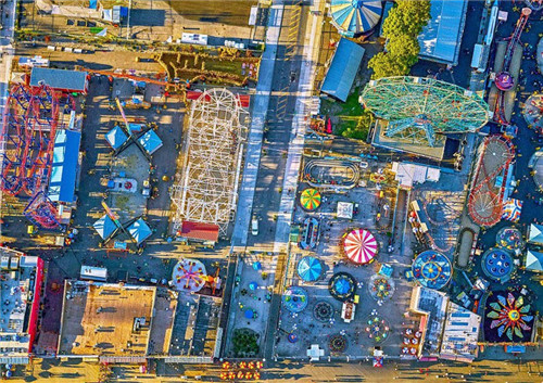 好像童話世界 無人機航拍美國各大公園