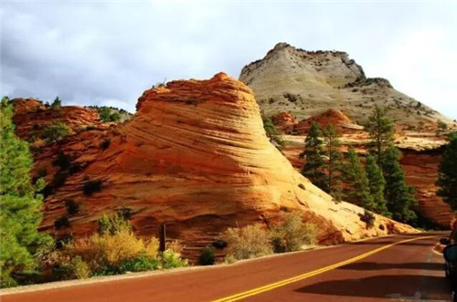 美國(guó)錫安國(guó)家公園一步一景,美不勝收