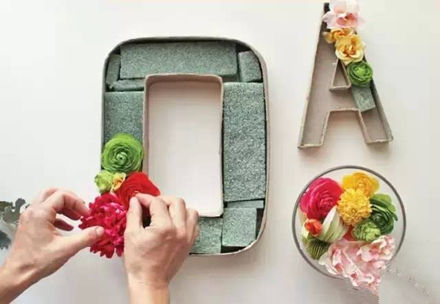 DIY插花把生活點(diǎn)綴得那么美