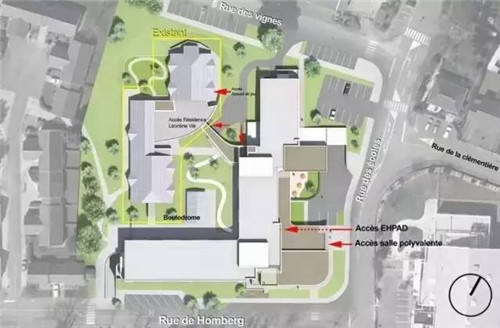 法國瓦雷養(yǎng)老中心的設計理念