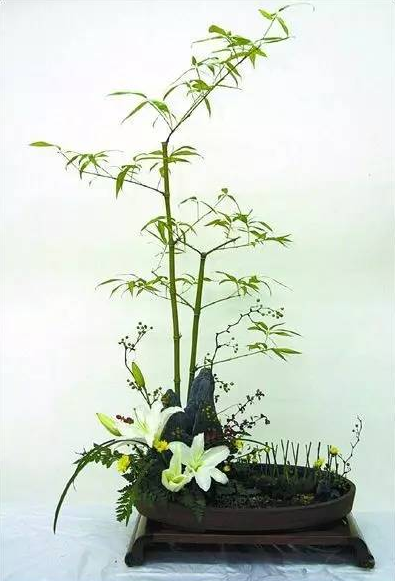 中國式花藝的質樸雅致