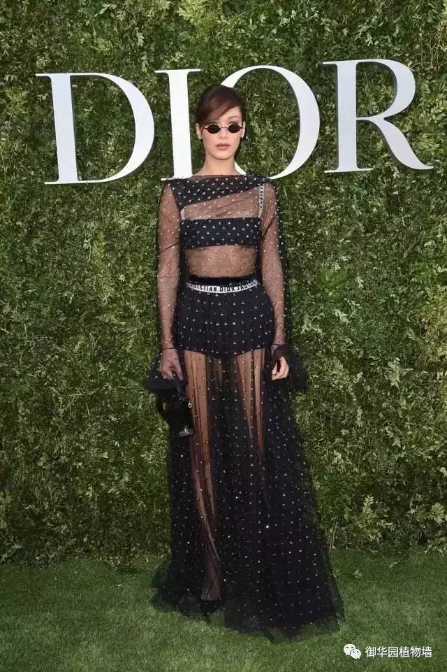 Dior70周年展，植物墻又出風頭了！